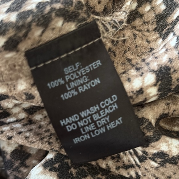 Lulus Jasper Beige Snake Print Surplice Jumpsuit Size M - Picture 14 of 16